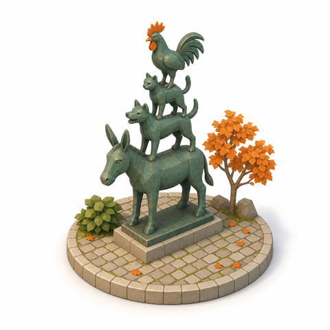 Illustration: Wahrzeichen in Bremen